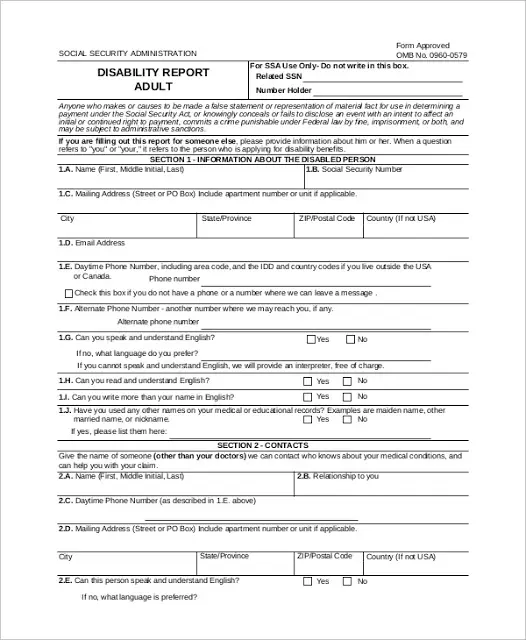 apply for social security disability benefits