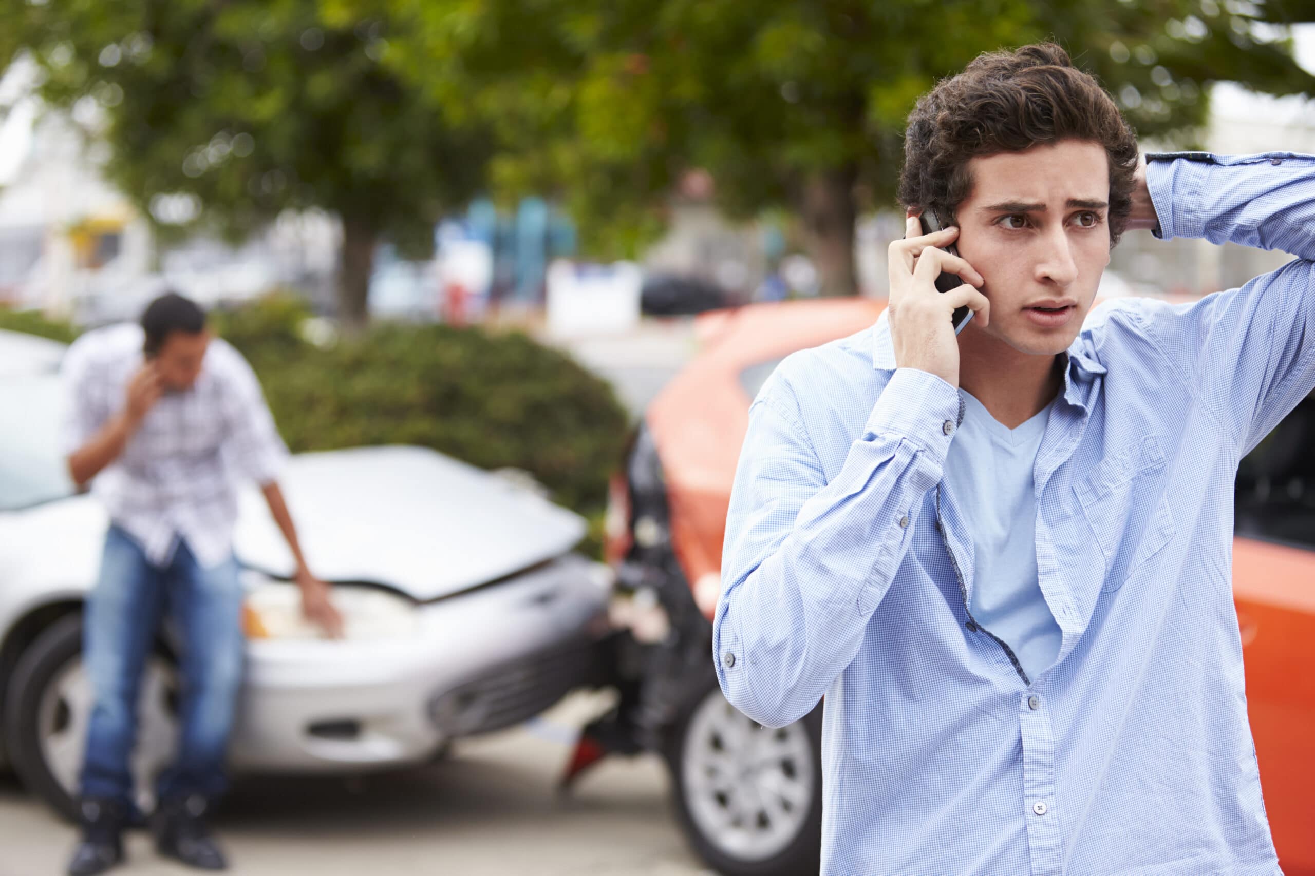 Car Wreck Caused By A Minor