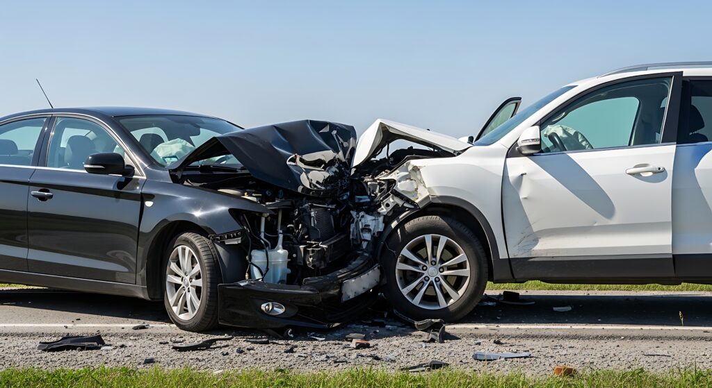 concussion after a car crash